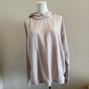 Mountain Hardware Womens XL Sunshadow Long Sleeve Hoody Beige Active UPF 40